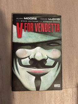 V For Vendetta Vertigo Comics Hardcover Graphic Novel Alan Moore