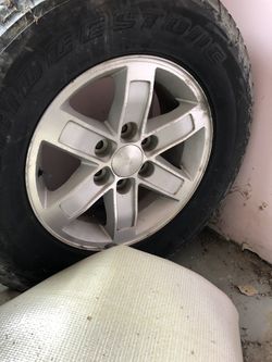 Original GMC Sierra tires & rims