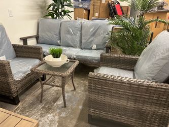 new outdoor furniture set