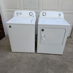 **SUPER CLEAN AMANA WASHER AND DRYER SET!!**