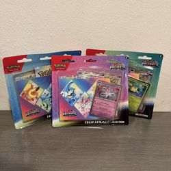 Prismatic 3pk Tech Sticker Pokemon