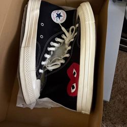 Converse Chuck Taylor All Star 70 Hi Comme des Garcons PLAY Black
