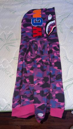 Purple Bape Zip Up