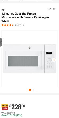 Over the range Microwave Oven