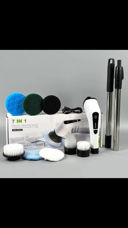 Electric cleaning brush 7 in 1