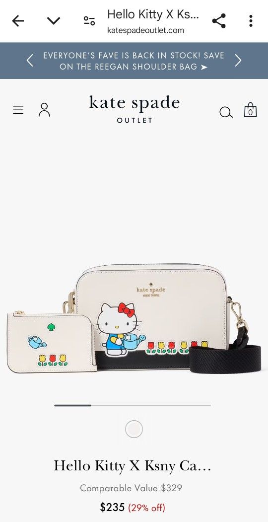 Hello Kitty x Kate Spade Purse
