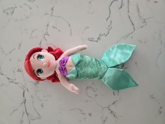 DISNEY STORE LITTLE MERMAID PLUSH STUFFED CHARACTER SEE DESCRIPTION
