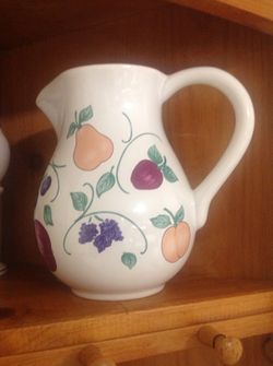 Princess House Orchard Medley tea Pitcher