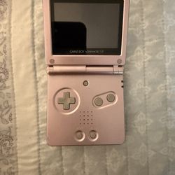 Gameboy Advance SP Pearl Pink