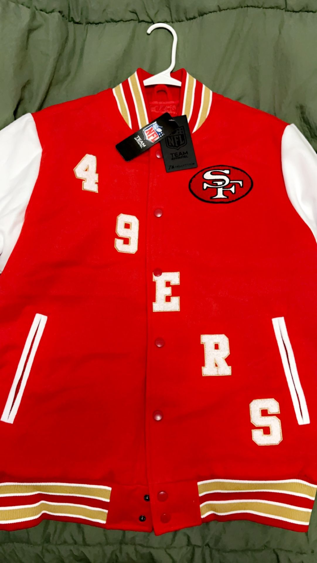 49ers Varsity Jacket