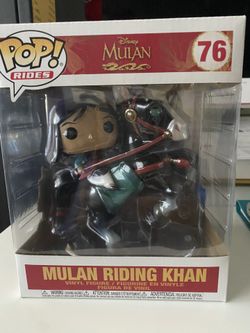 Funko Pop 76 Mulan Riding Khan