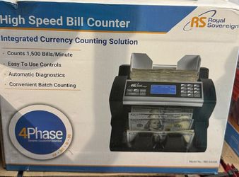 Speed Bill Counter