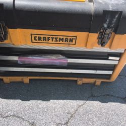 Craftsman Toolbox With 3 Slidig Tool Drawers