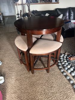 Table with four chairs