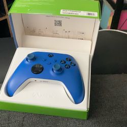 Shock Blue Wireless Xbox Controller 