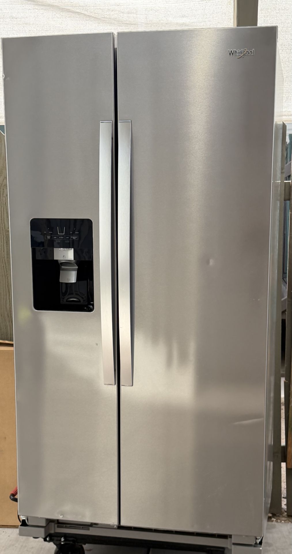 Whirlpool 24.6 cu. ft. Side by Side Refrigerator in Fingerprint Resistant Stainless Finish