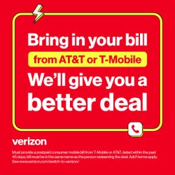 Better bill them att & T-Mobile