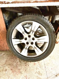2013 Toyota Sienna Spare Tire & Wheel – P235/50R19 Bridgestone Dueler H/L Alenza Plus (90% Tread)
