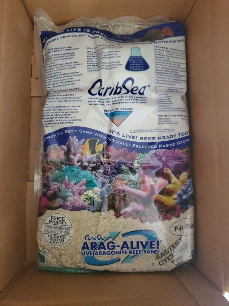 Salt Water Tank - 5 New Bags $100