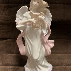 Angel Figurine with Harp