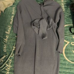 Light Blue Sweater Dress Small 