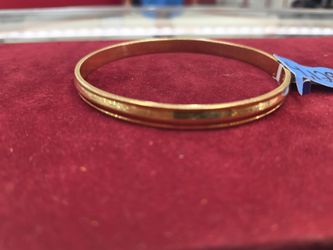 14k solid gold bangle breaclte 35.9 grams layaway available 10% down if you interested please make sure you ask for Maribel thank you