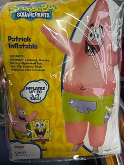 Patrick spongebob inflatable