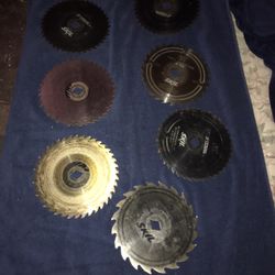 8 1/4” Used Circular Saw Blades!! Vgc $5 Each !