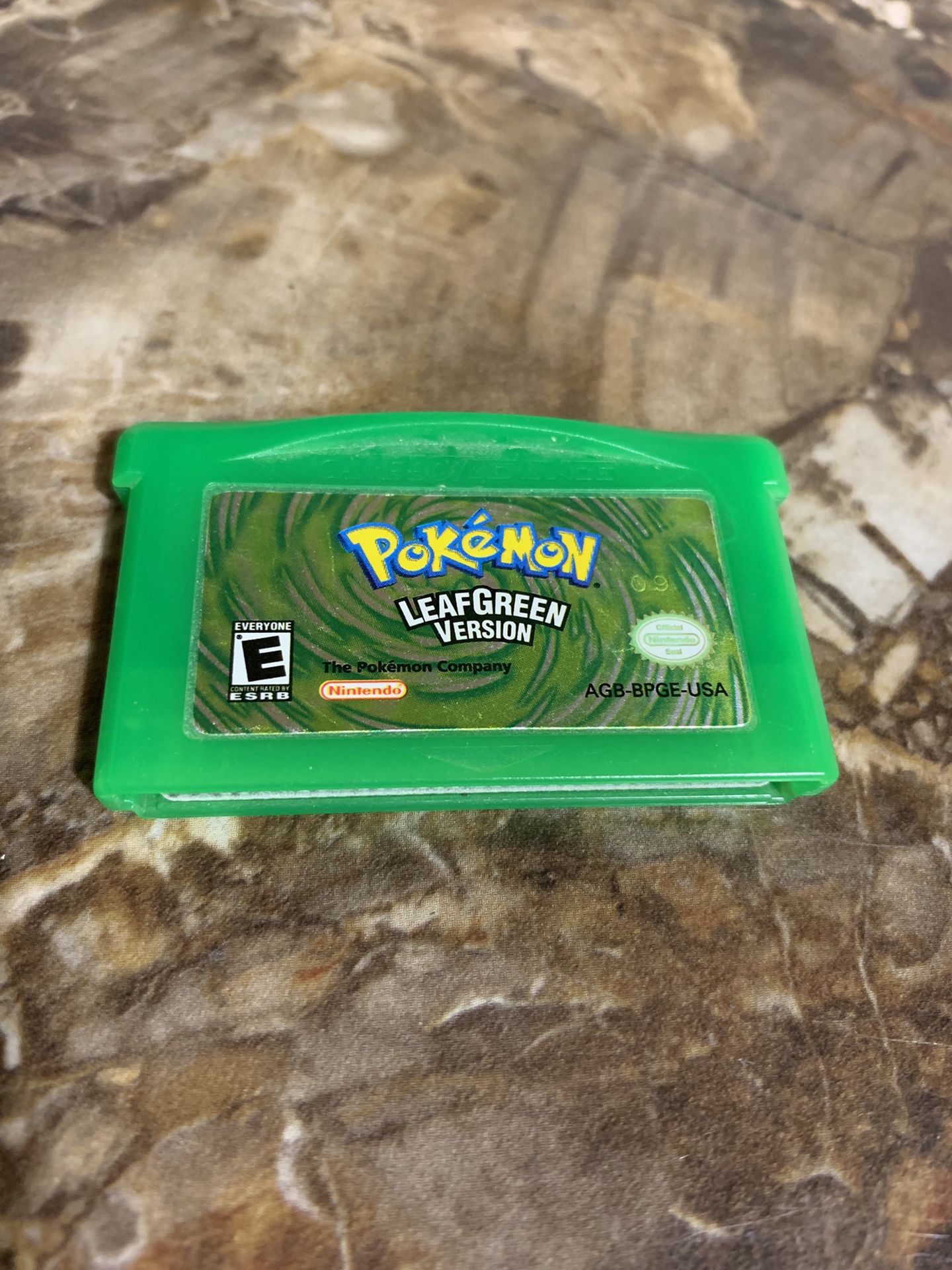 Pokémon Leaf Green Version GBA 