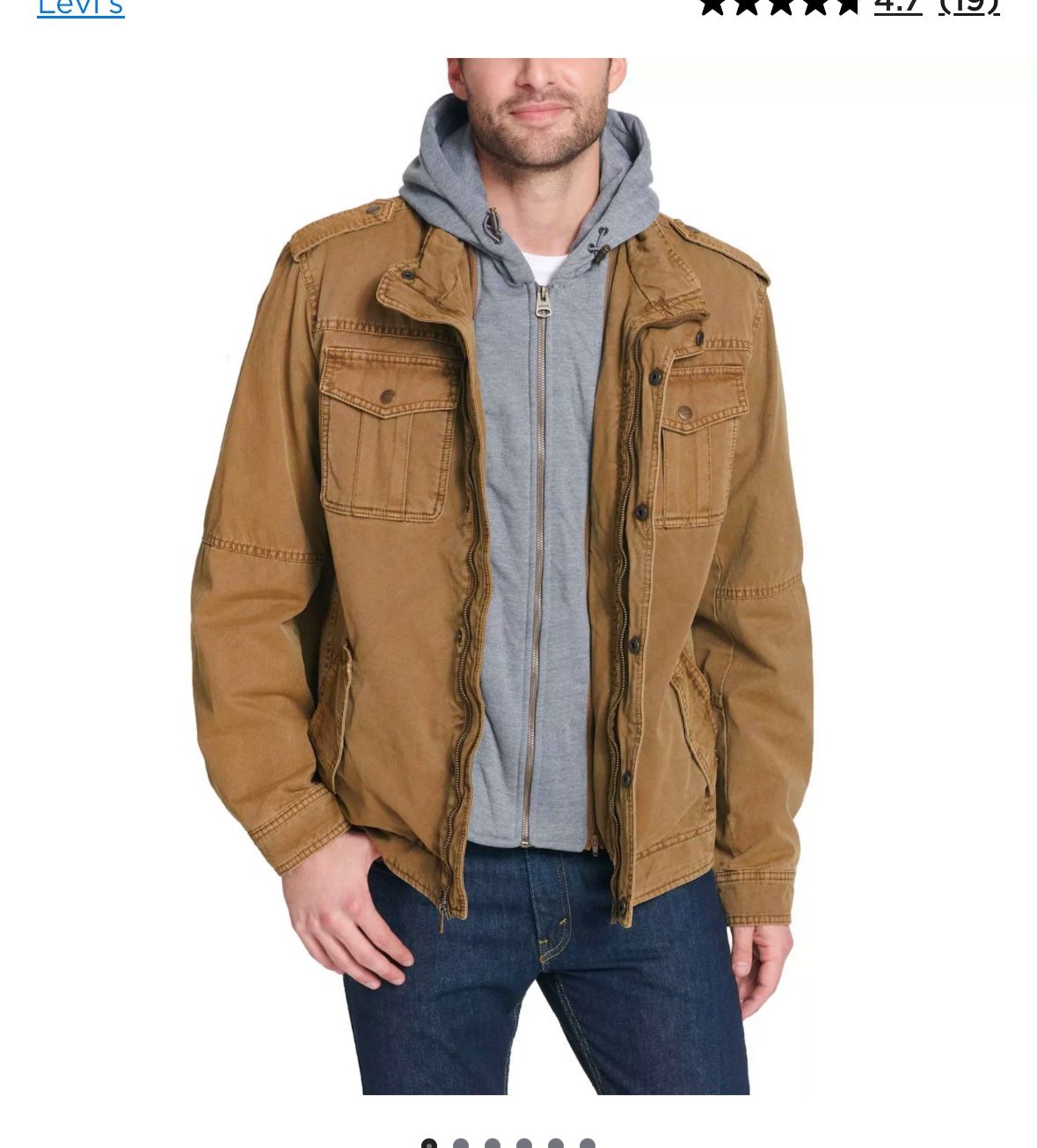Men’s Large Levi Jacket