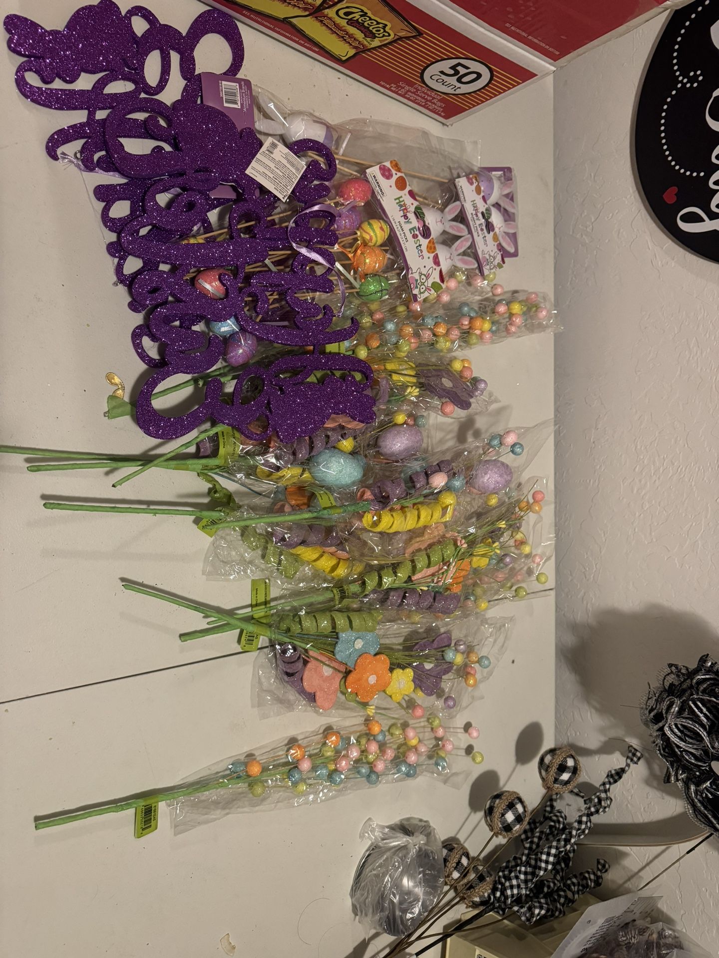 Easter Wreath Picks