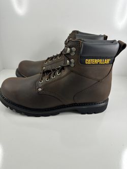 Caterpillar Second Shift P72593 6” Work Boots Men Size 13 Dark Brown