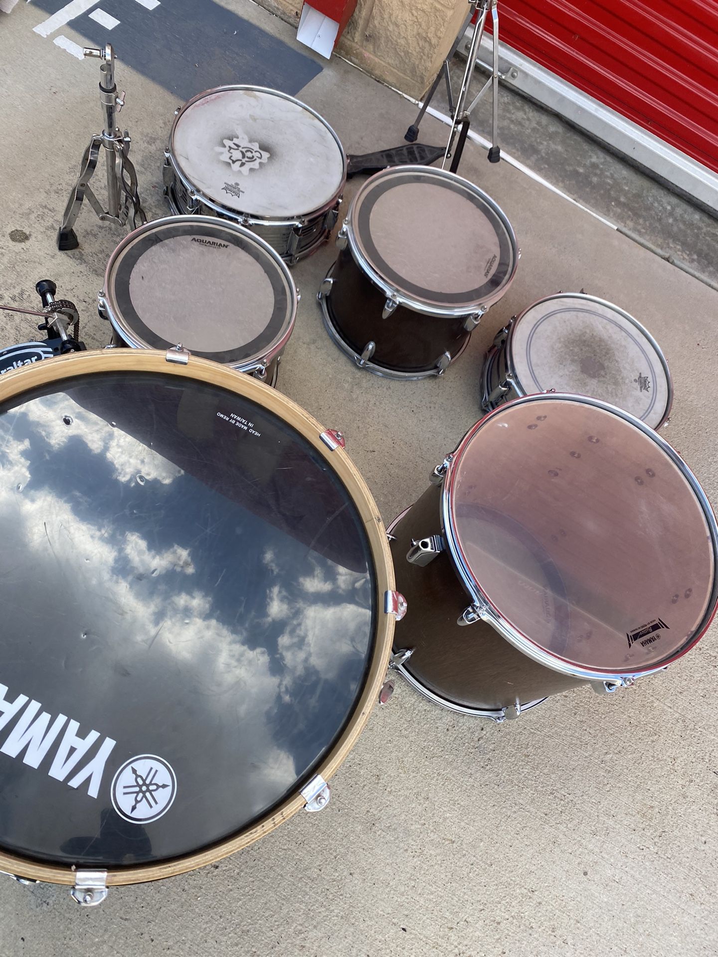 Yamaha 6 Pc Drums Set 