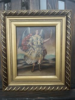 Angel Painting From Cusco, Peru - Peruvian 