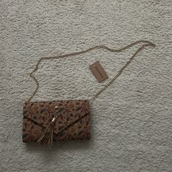 New Savanna Cork Crossbody Purse