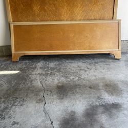 Vintage Headboard and Footboard - Full