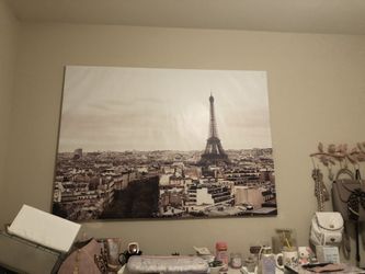 NEW IKEA PARIS CANVAS ART 