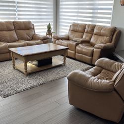 Sofa Set With Coffee Table 