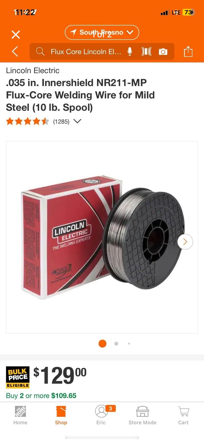 Lincoln Electric Welding Wire .35
