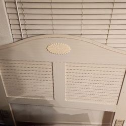 White Headboard Made In America 