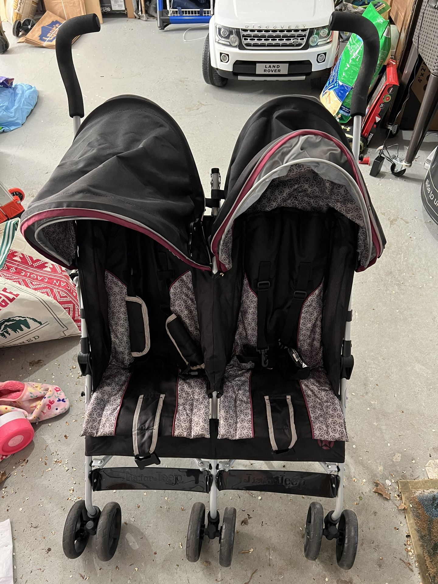 Jeep Double Umbrella Stroller