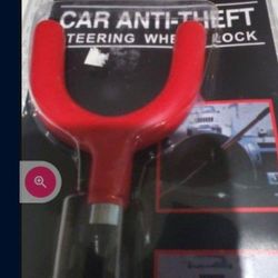 ANTI THEFT CAR STEERING WHEEL LOCK. NEW