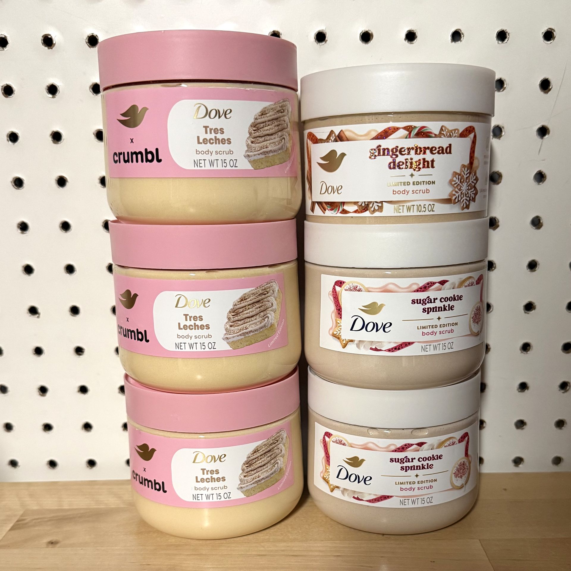 Brand New Dove Body Scrubs - $4 each