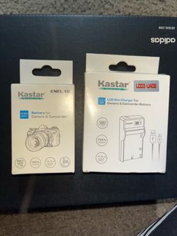 Camera battery charger + battery
