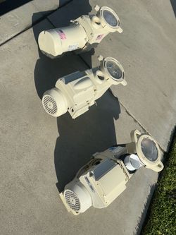 Reconditioned pool pumps