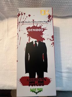 American Psycho Patrick Bateman 1/6 scale figure with accessories
