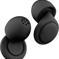 2 Noise Cancelling Ear Plugs, Beinkap Sleeping Earplugs with 12 Silicone Soft Reusable Ear Tips for Social Gatherings, Work, Sleeping, Concerts, Paren