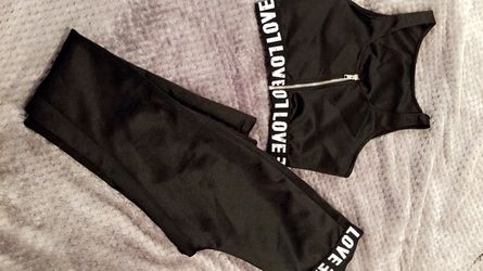 Brand New Cute Workout Set