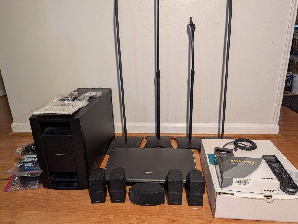 Bose Lifestyle V35 Home Theater System 5.1 Ch HD Ready W iPod Dock Bose Sound !!