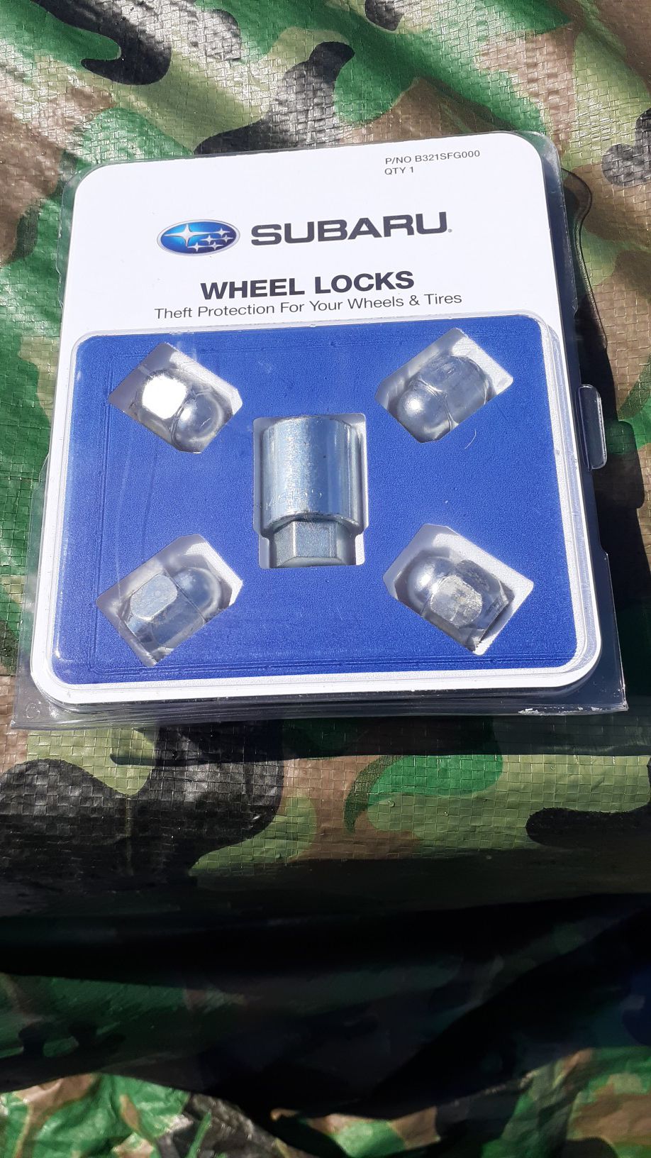 Subaru lock nuts